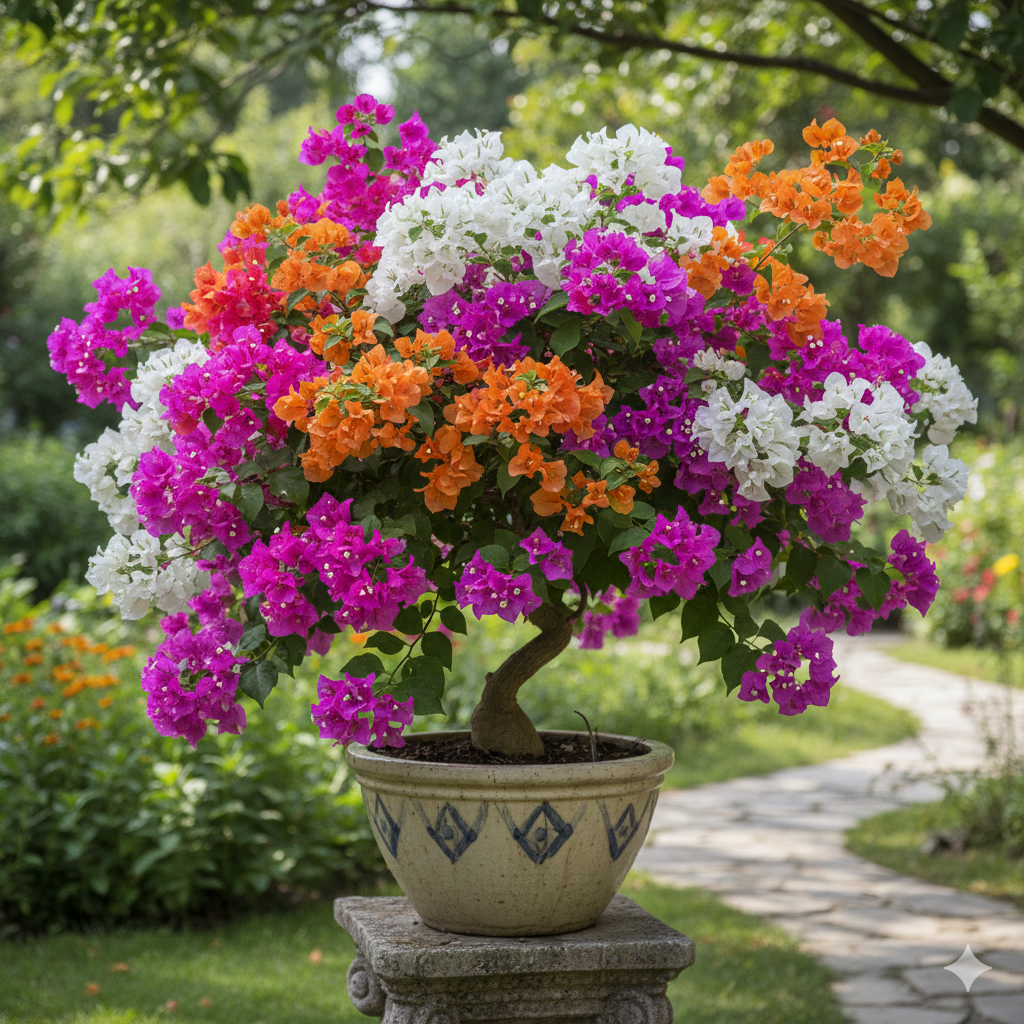 Multigrafted Bougainvillea Plant for Gardening